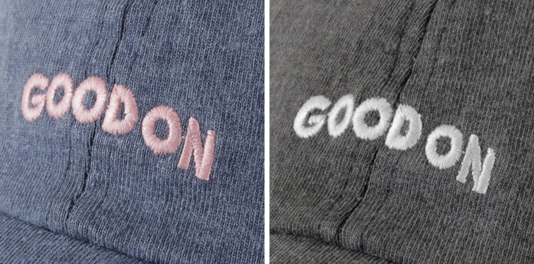 GOOD ON / TEE 메쉬 캡 GOOD ON 자수