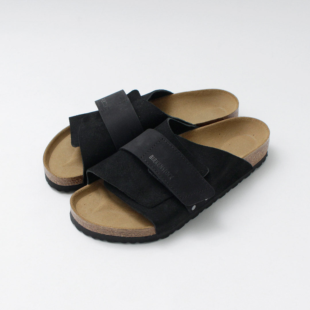 BIRKENSTOCK / Sandalias Kyoto de ante y piel nobuck