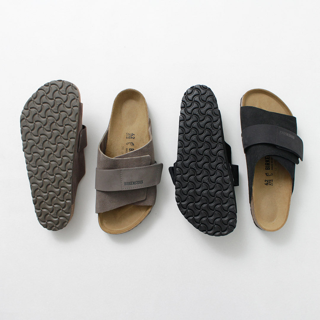 BIRKENSTOCK / Sandalias Kyoto de ante y piel nobuck