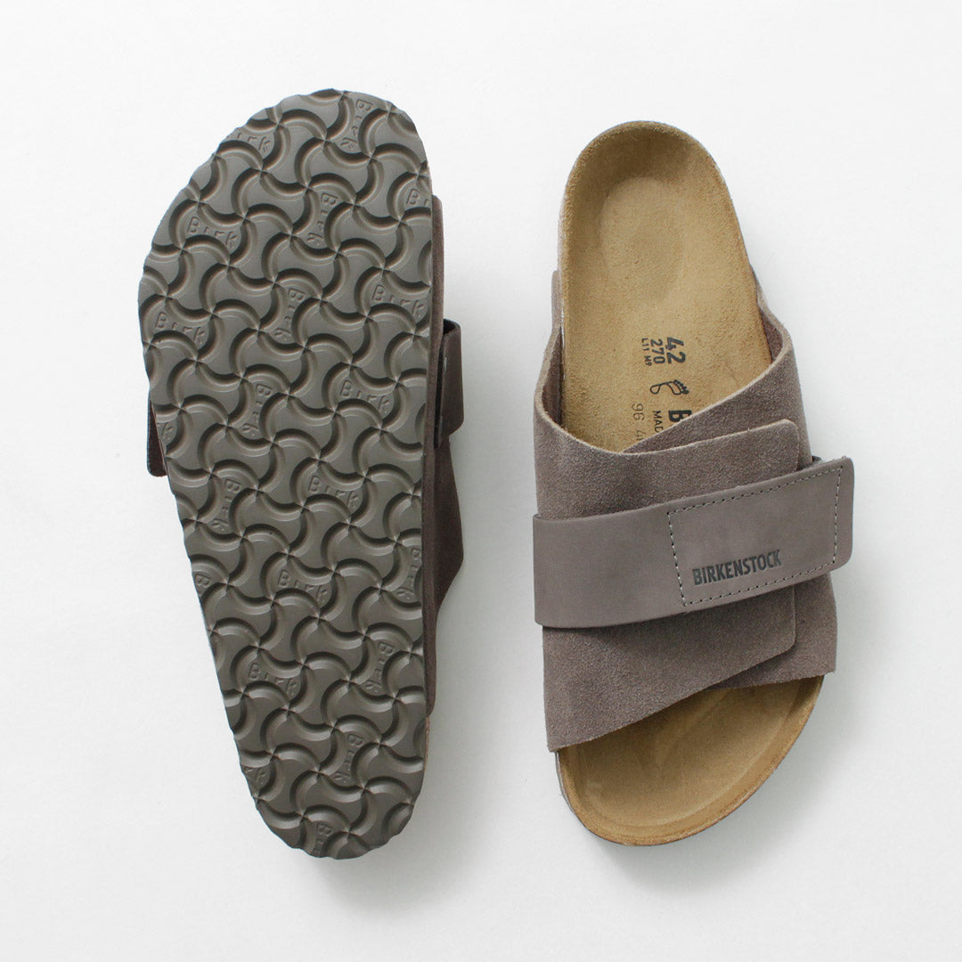 BIRKENSTOCK / Sandalias Kyoto de ante y piel nobuck