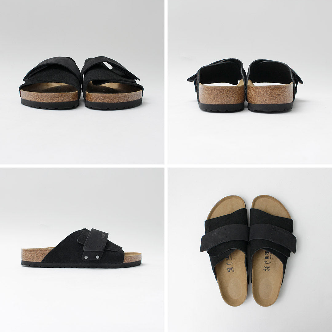 BIRKENSTOCK / Sandalias Kyoto de ante y piel nobuck