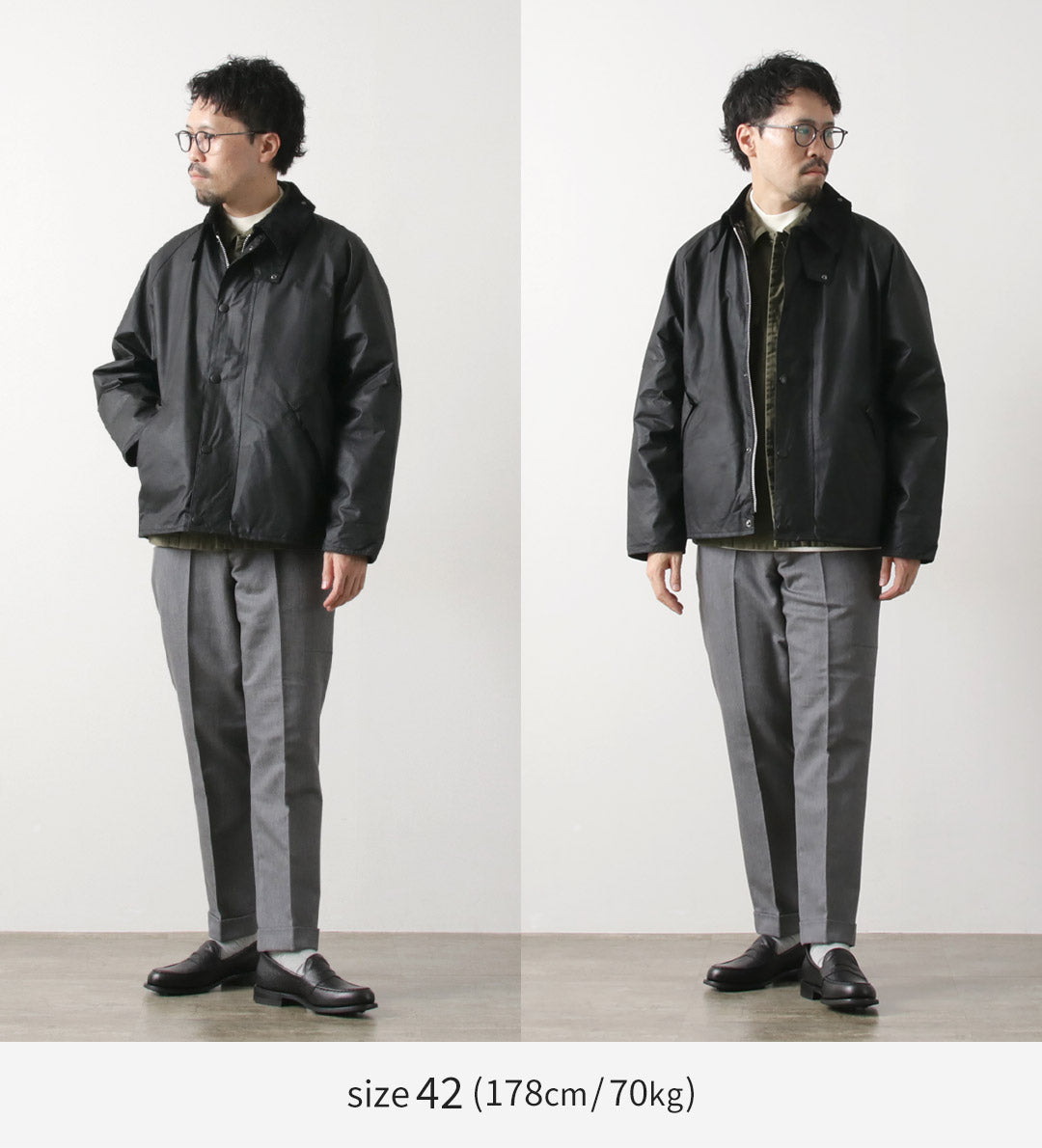 BARBOUR / Chaqueta encerada de transporte de gran tamaño