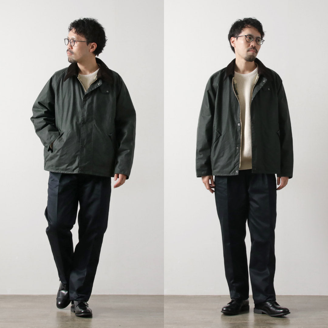 BARBOUR / Chaqueta encerada de transporte de gran tamaño