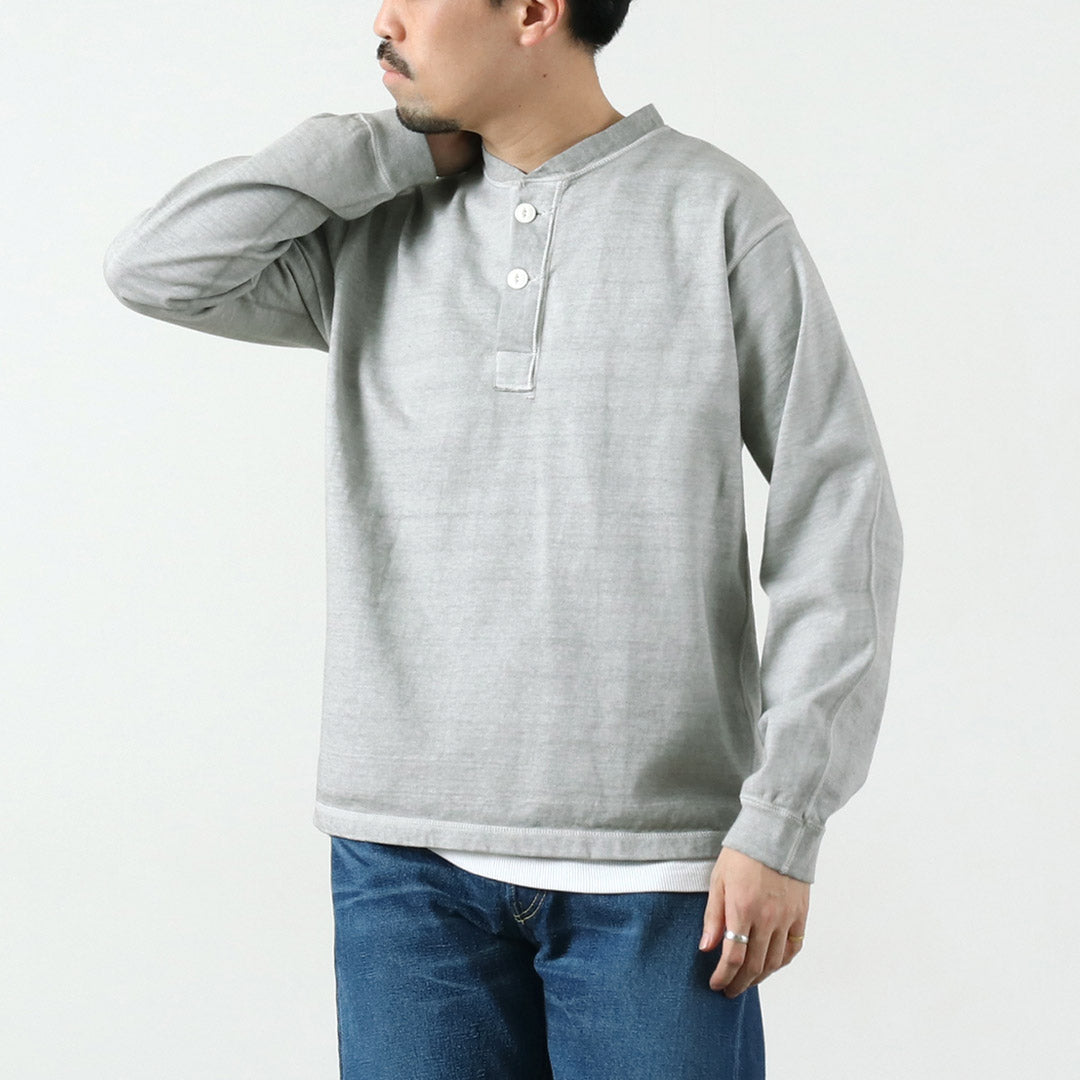GOOD ON / Long-Sleeve Heavy Henley T-Shirt
