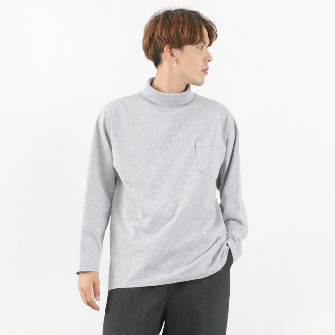 GOODWEAR / T-shirt à manches longues et col roulé avec poche