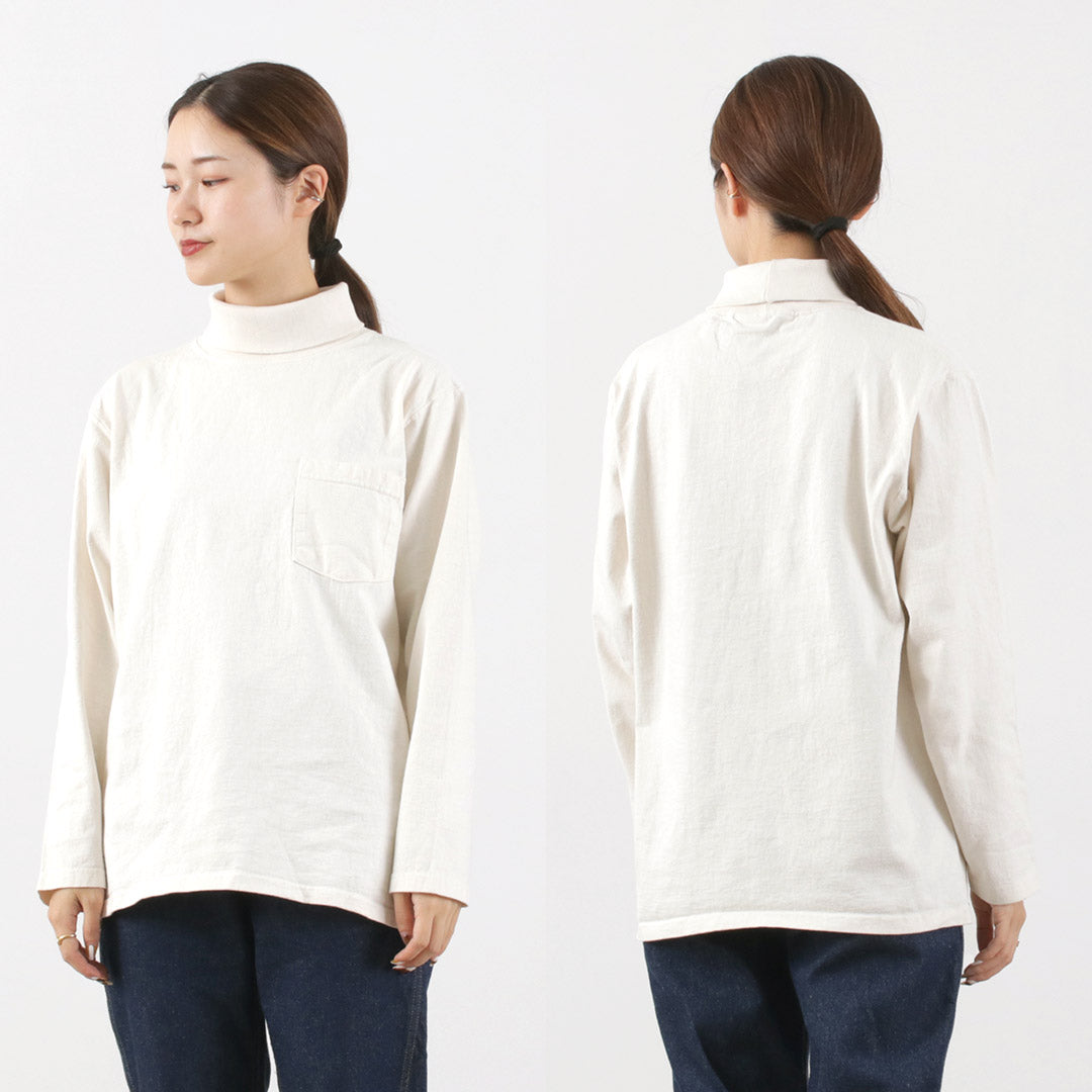 GOODWEAR / T-shirt à manches longues et col roulé avec poche