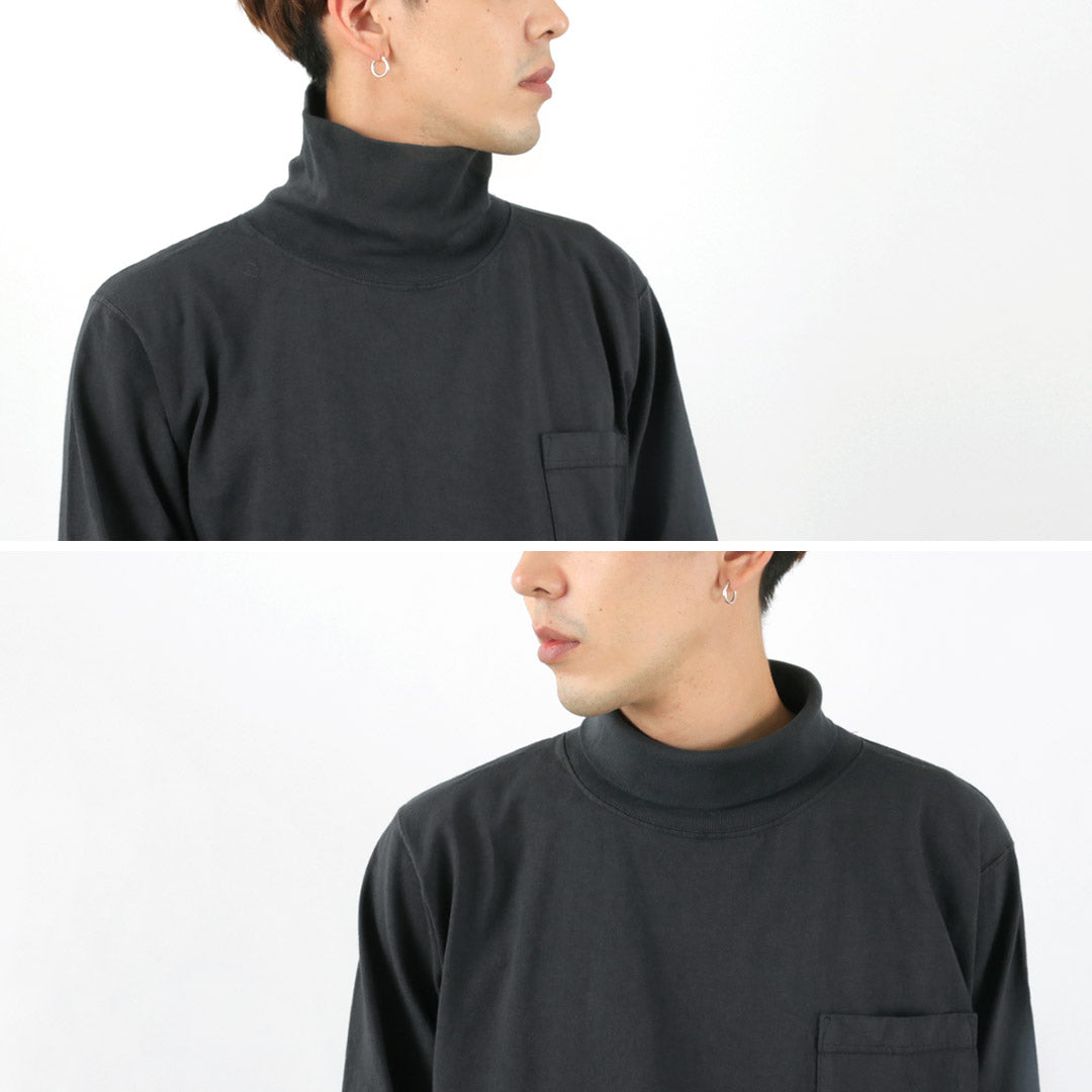 GOODWEAR / T-shirt à manches longues et col roulé avec poche