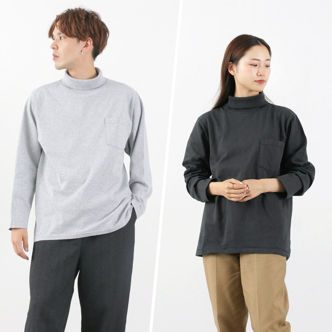 GOODWEAR / T-shirt à manches longues et col roulé avec poche