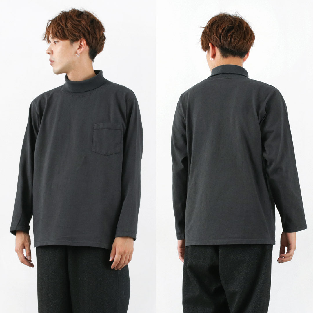 GOODWEAR / T-shirt à manches longues et col roulé avec poche