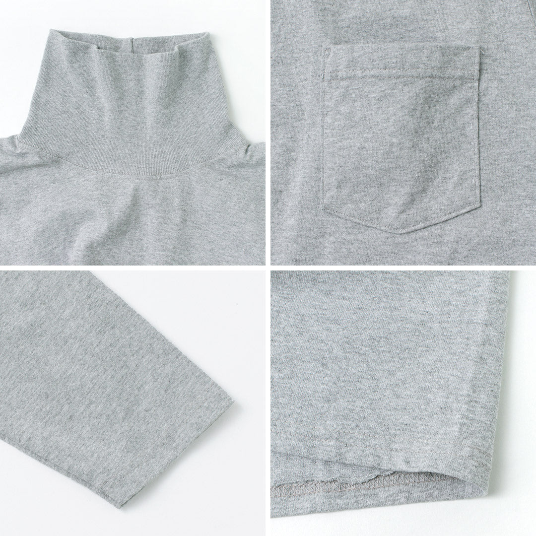 GOODWEAR / T-shirt à manches longues et col roulé avec poche