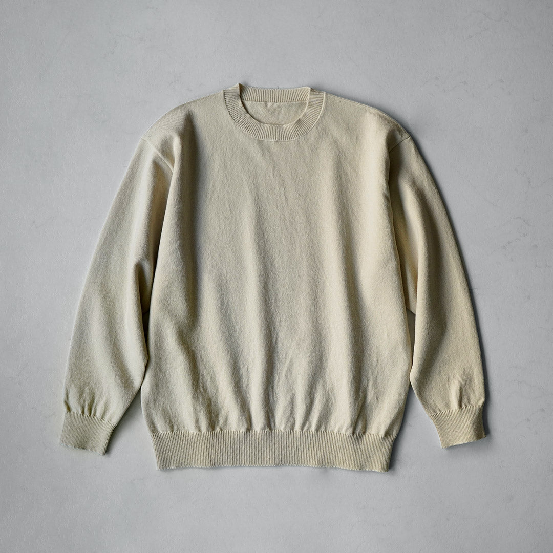 YONETOMI NEW BASIC / Rigid Cashmere Knit Pullover