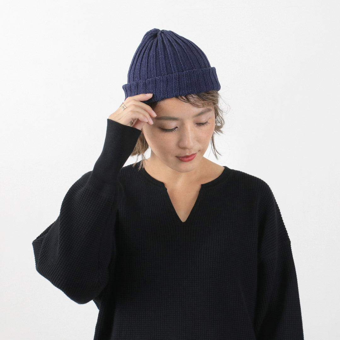 HIGHLAND 2000 / Cotton 2×2 ribbed bobby cap
