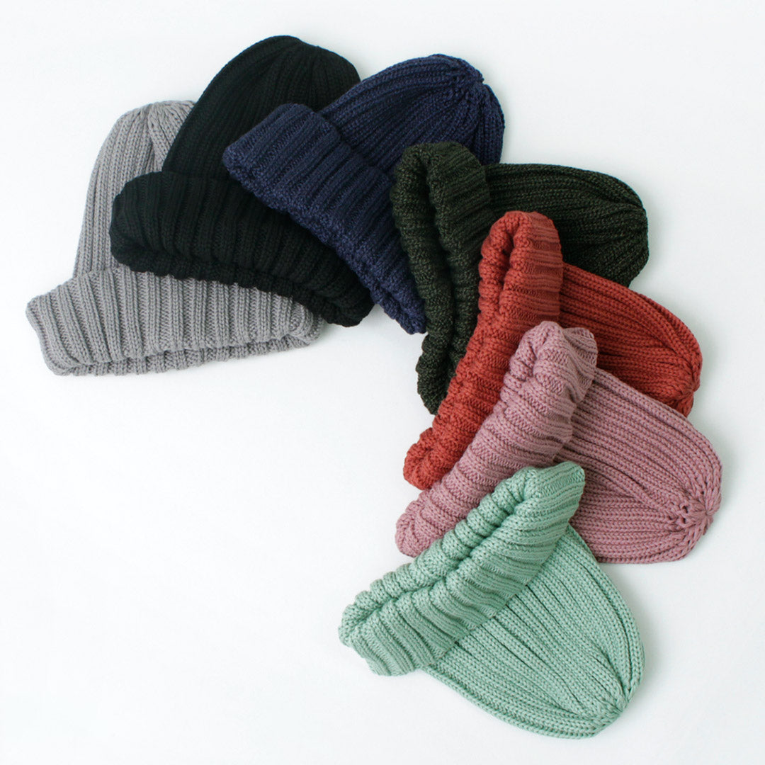 HIGHLAND 2000 / Cotton 2×2 ribbed bobby cap