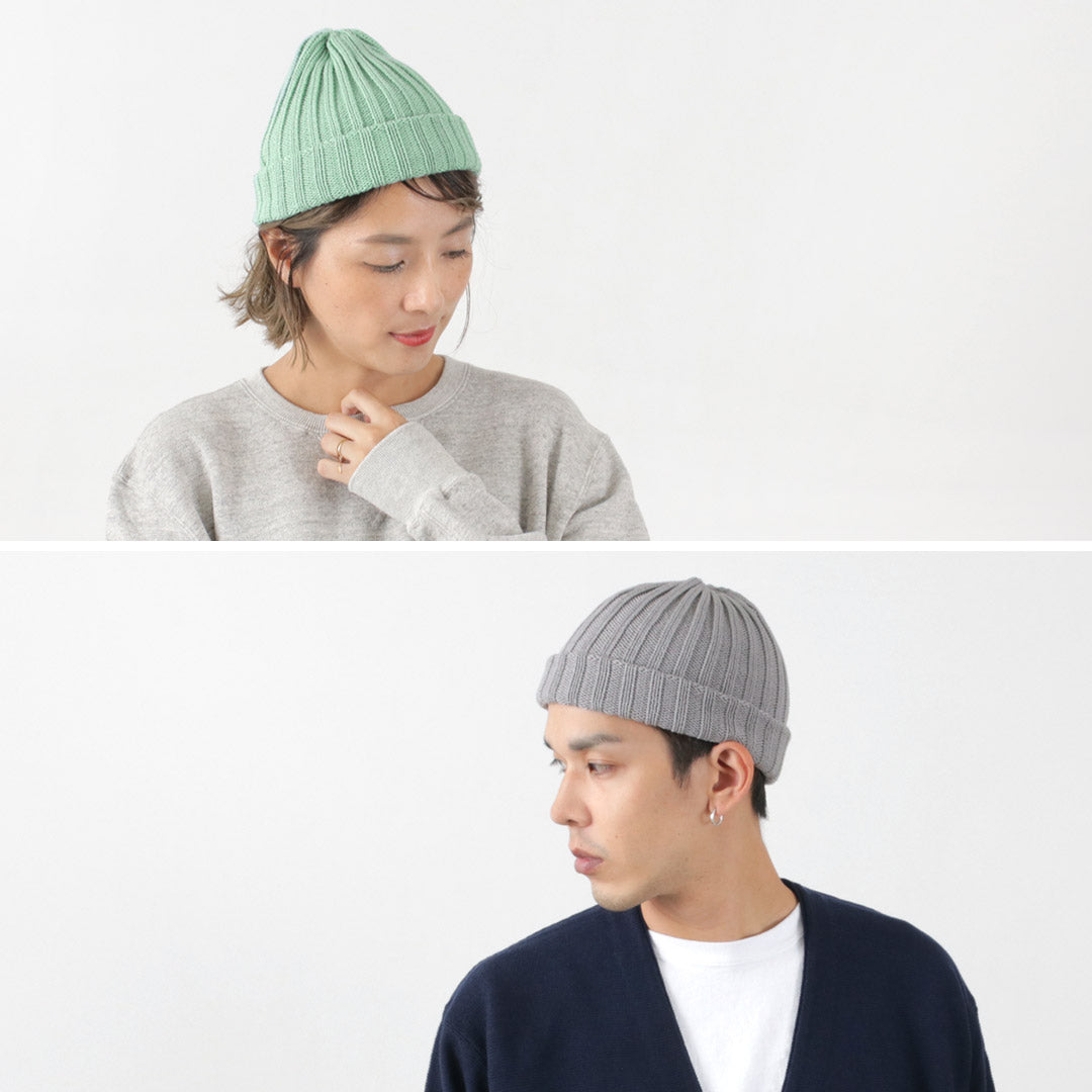HIGHLAND 2000 / Cotton 2×2 ribbed bobby cap