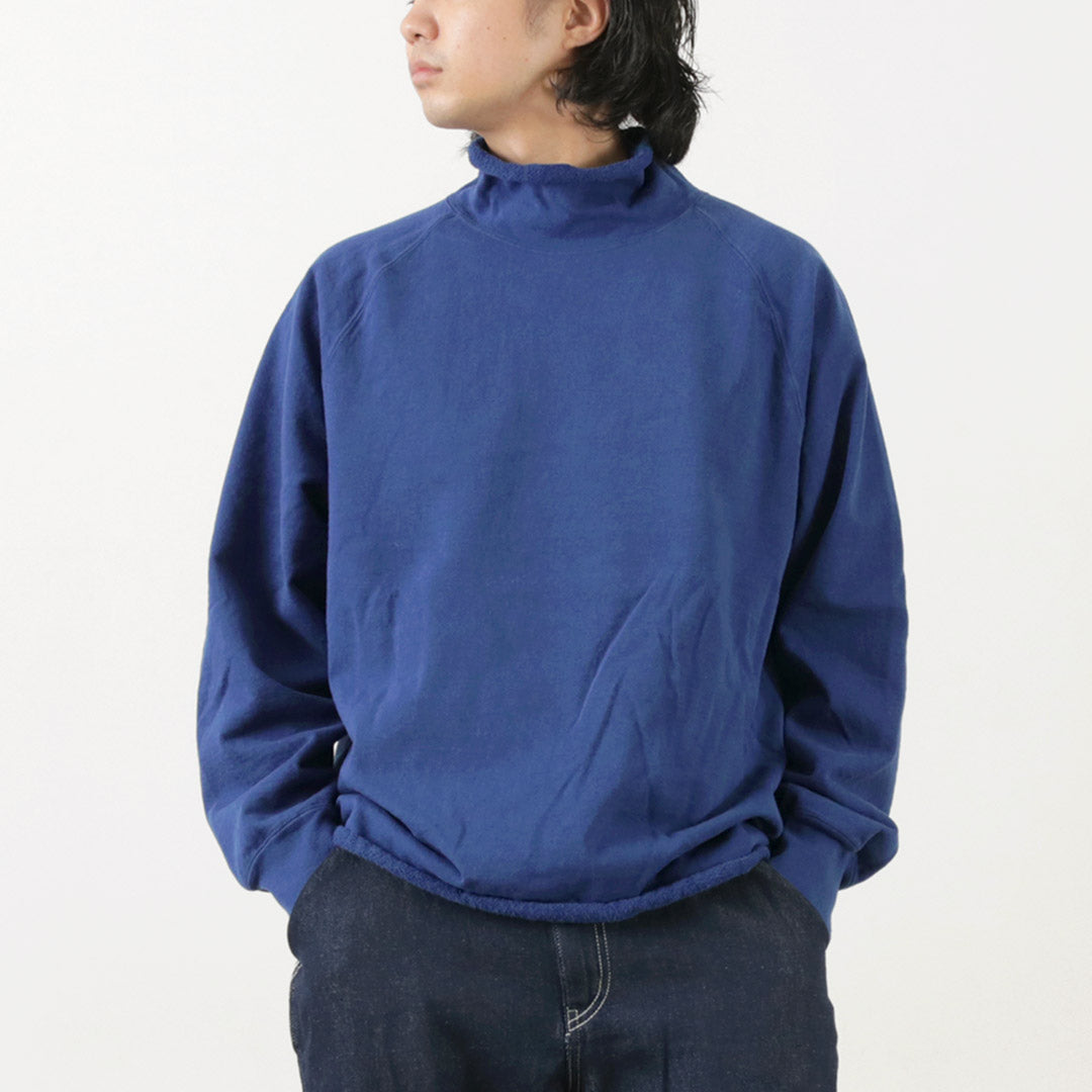 WALLA WALLA SPORT / Sudadera de cuello alto con cuello vuelto de 13 oz