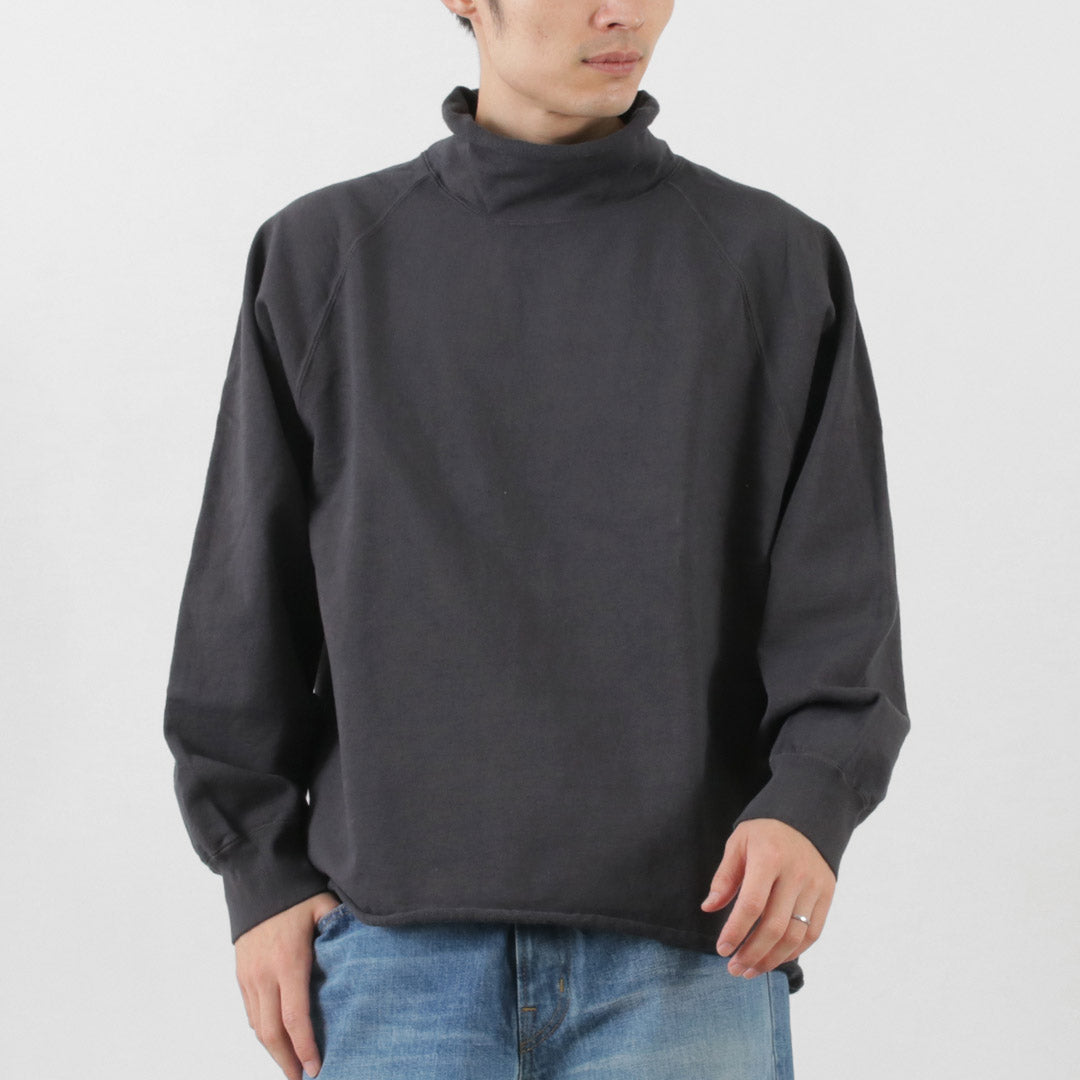 WALLA WALLA SPORT / Sudadera de cuello alto con cuello vuelto de 13 oz