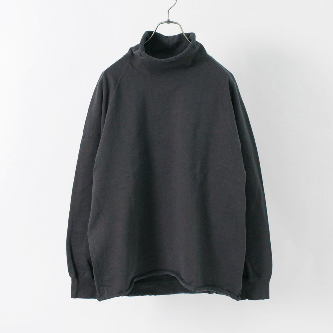WALLA WALLA SPORT / Sudadera de cuello alto con cuello vuelto de 13 oz