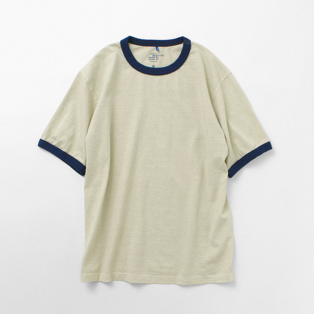 GOOD ON / Short Sleeve Ringer T-Shirt