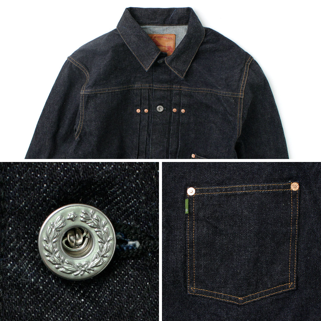 FOB FACTORY / F2432 Selvage 14.75oz 차고 데님 재킷