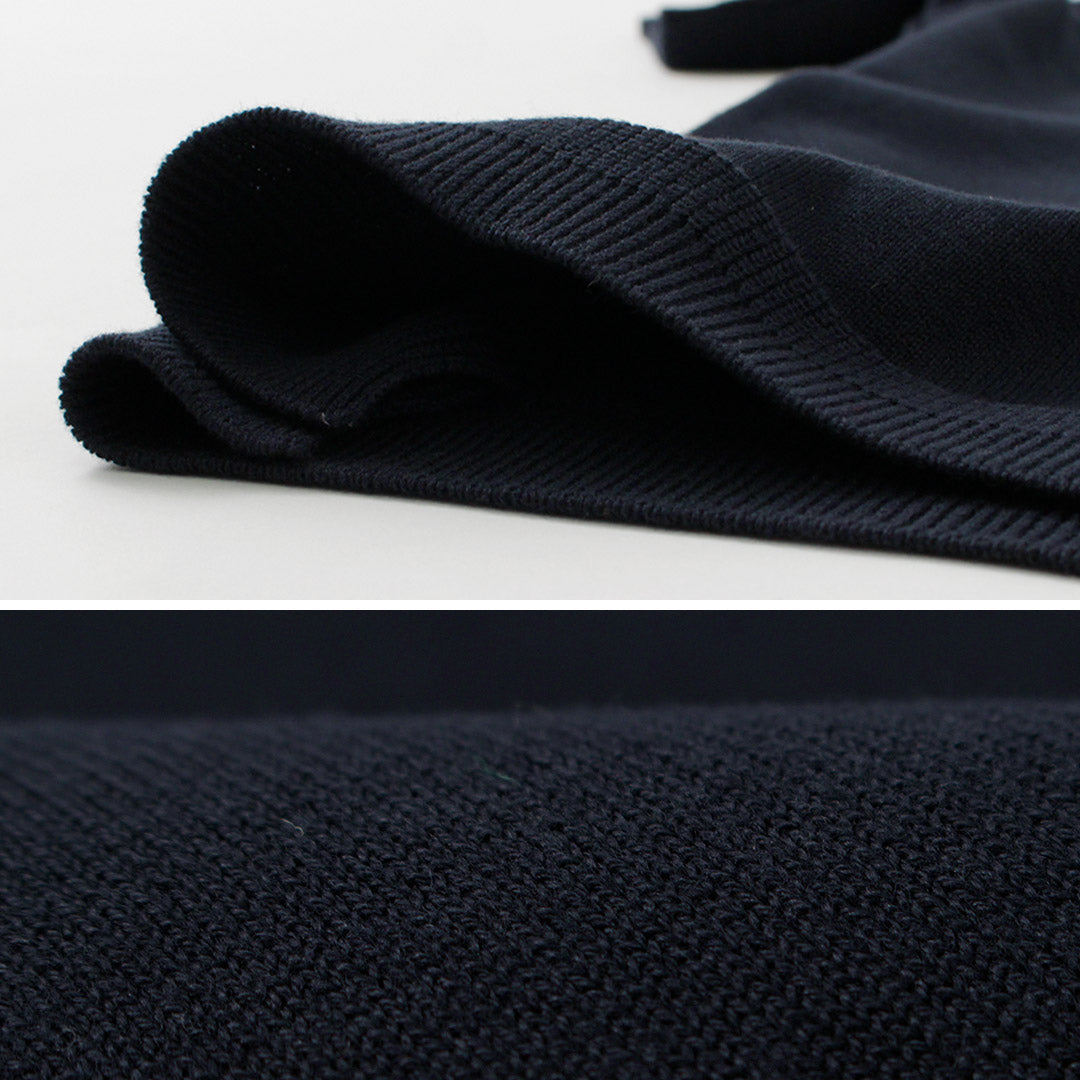 FUJITO / Crew Neck Knit T-Shirt