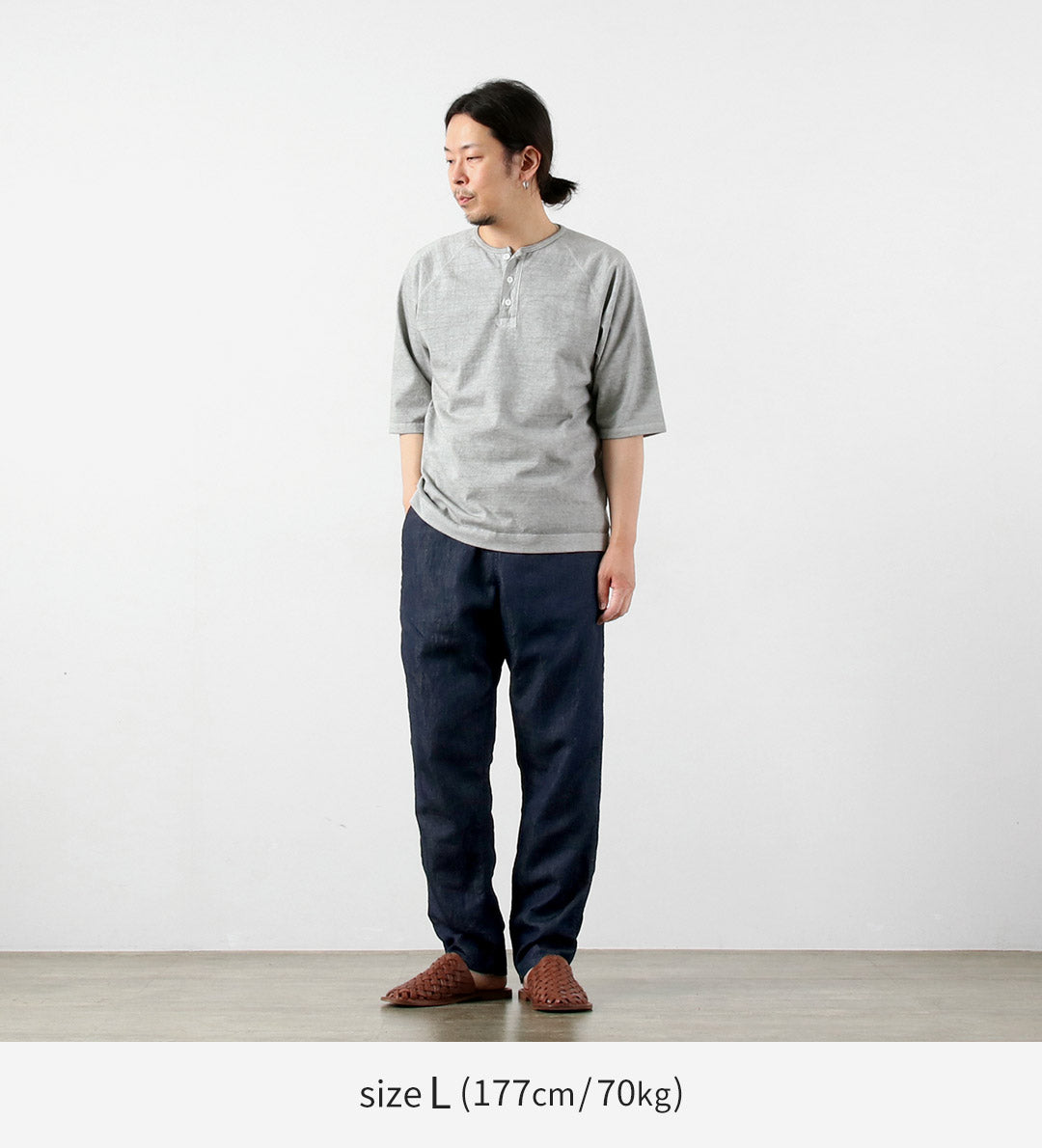 Japan Blue Jeans / RJB7590 Cotton Linen Denim fácil