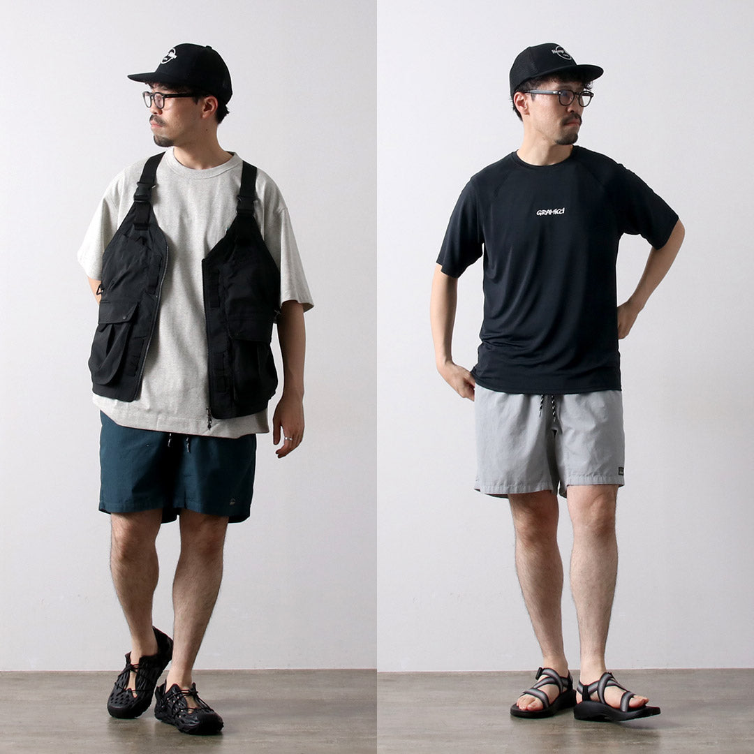 GOHEMP / Short de confiture de chanvre Coton de chanvre Tissu météorologique en polyester recyclé