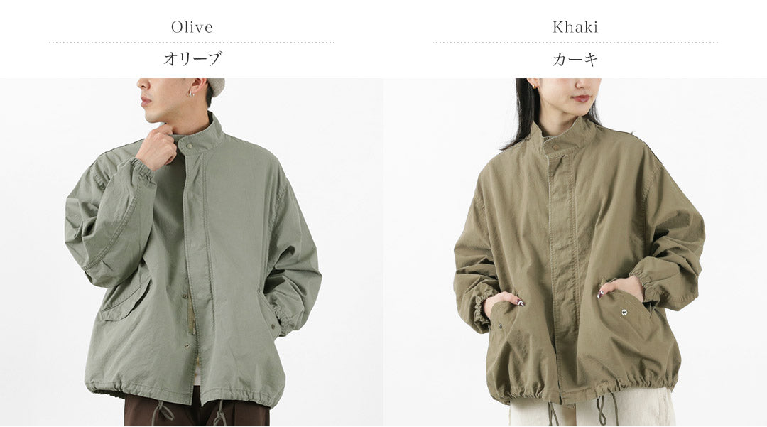 REMI RELIEF / Cotton Ripstop Short Mod Jacket