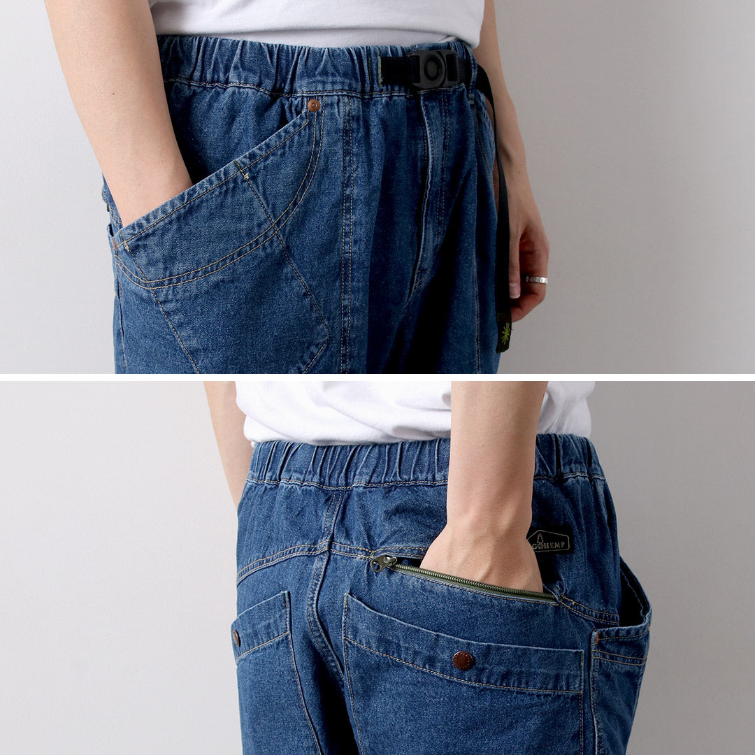 Gohemp / viajero shorts fáciles usados ​​usados