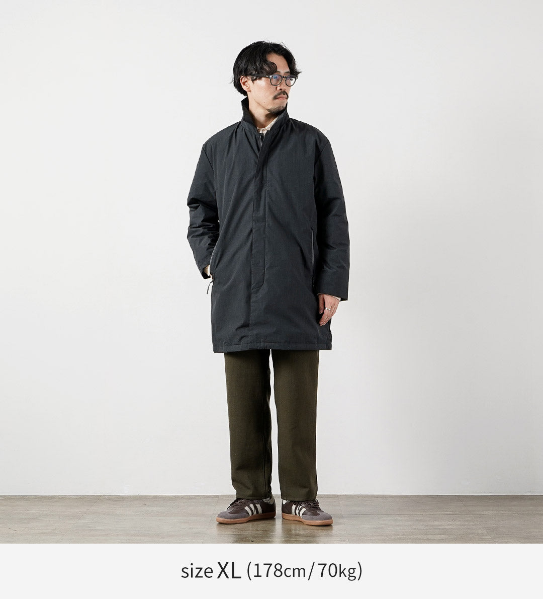 NANGA / HINOC 羽绒苏田领大衣