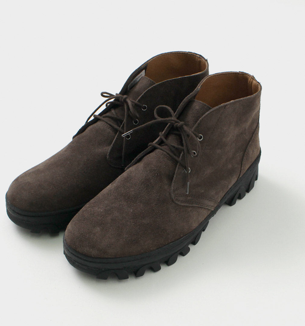 REPRODUCTION DE TROUVÉS / Bottes en cuir Chukka militaires de l'US Navy