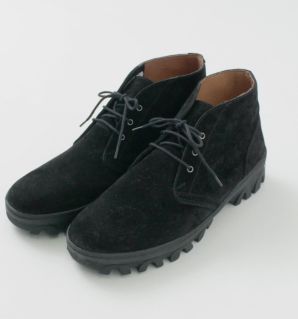 REPRODUCTION DE TROUVÉS / Bottes en cuir Chukka militaires de l'US Navy