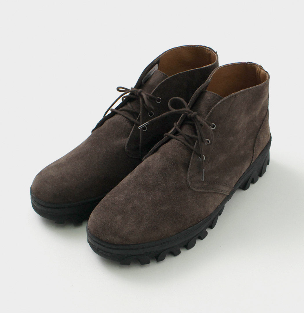 REPRODUCTION DE TROUVÉS / Bottes en cuir Chukka militaires de l'US Navy