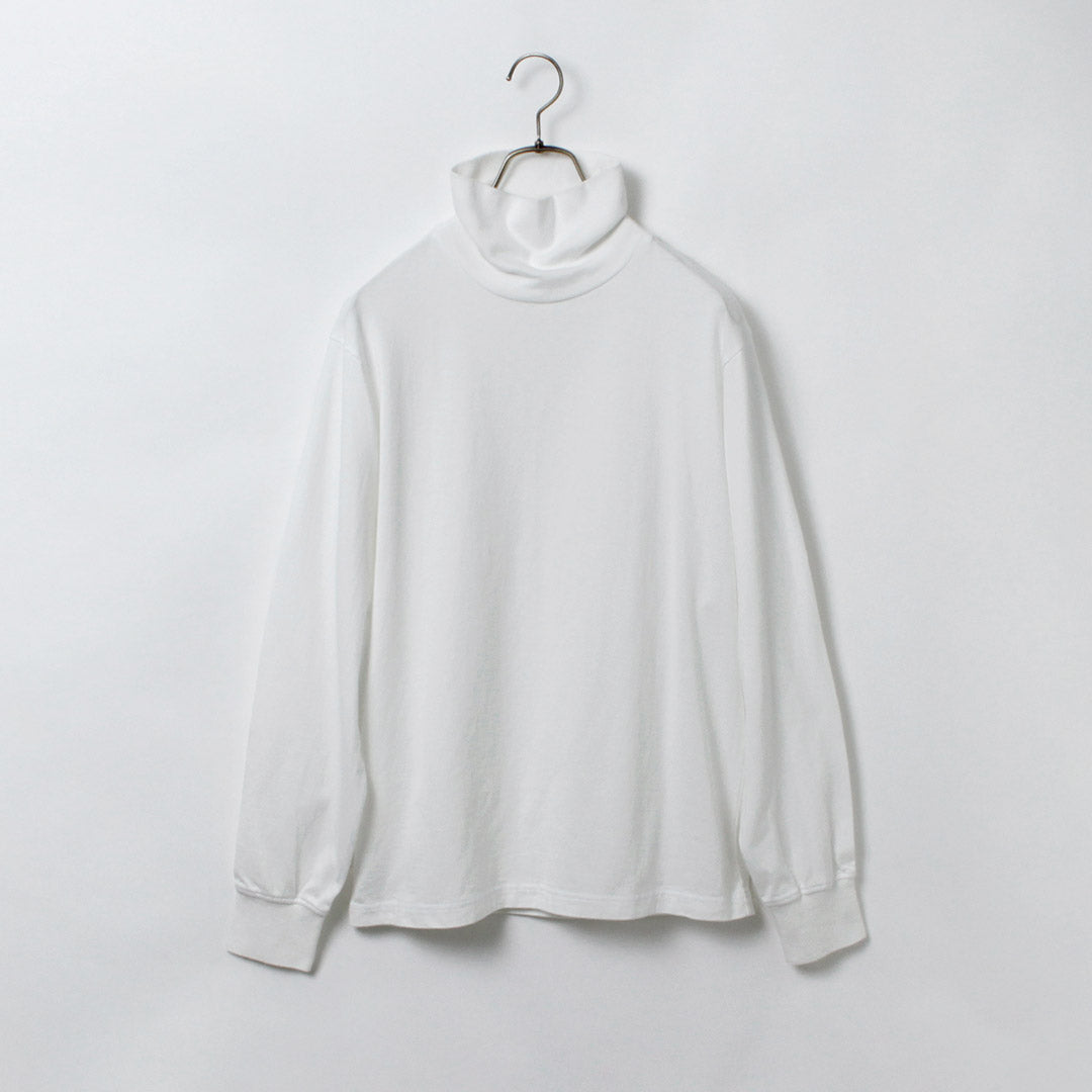 YONETOMI NEW BASIC / 新基本成衣染色高領 T 卹
