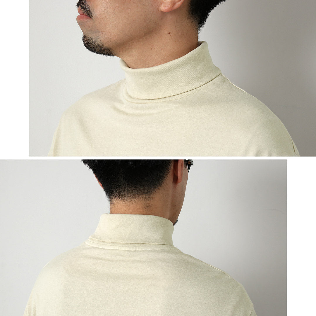 YONETOMI NEW BASIC / 新基本成衣染色高領 T 卹