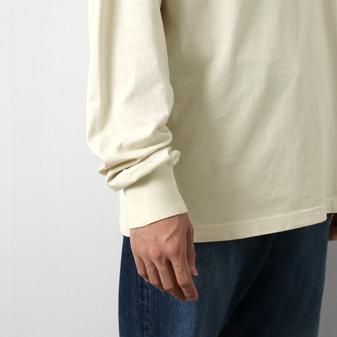 YONETOMI NEW BASIC / 新基本成衣染色高領 T 卹