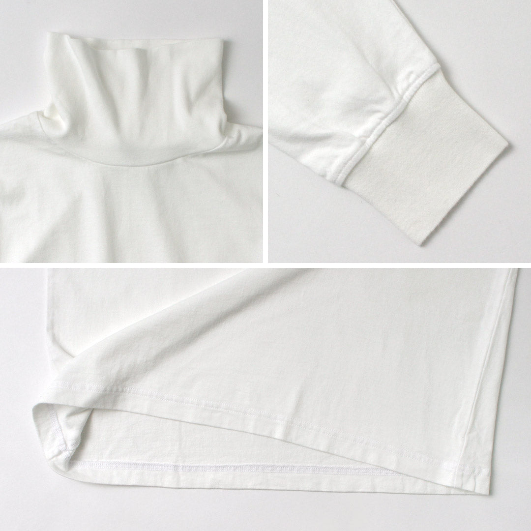 YONETOMI NEW BASIC / 新基本成衣染色高領 T 卹