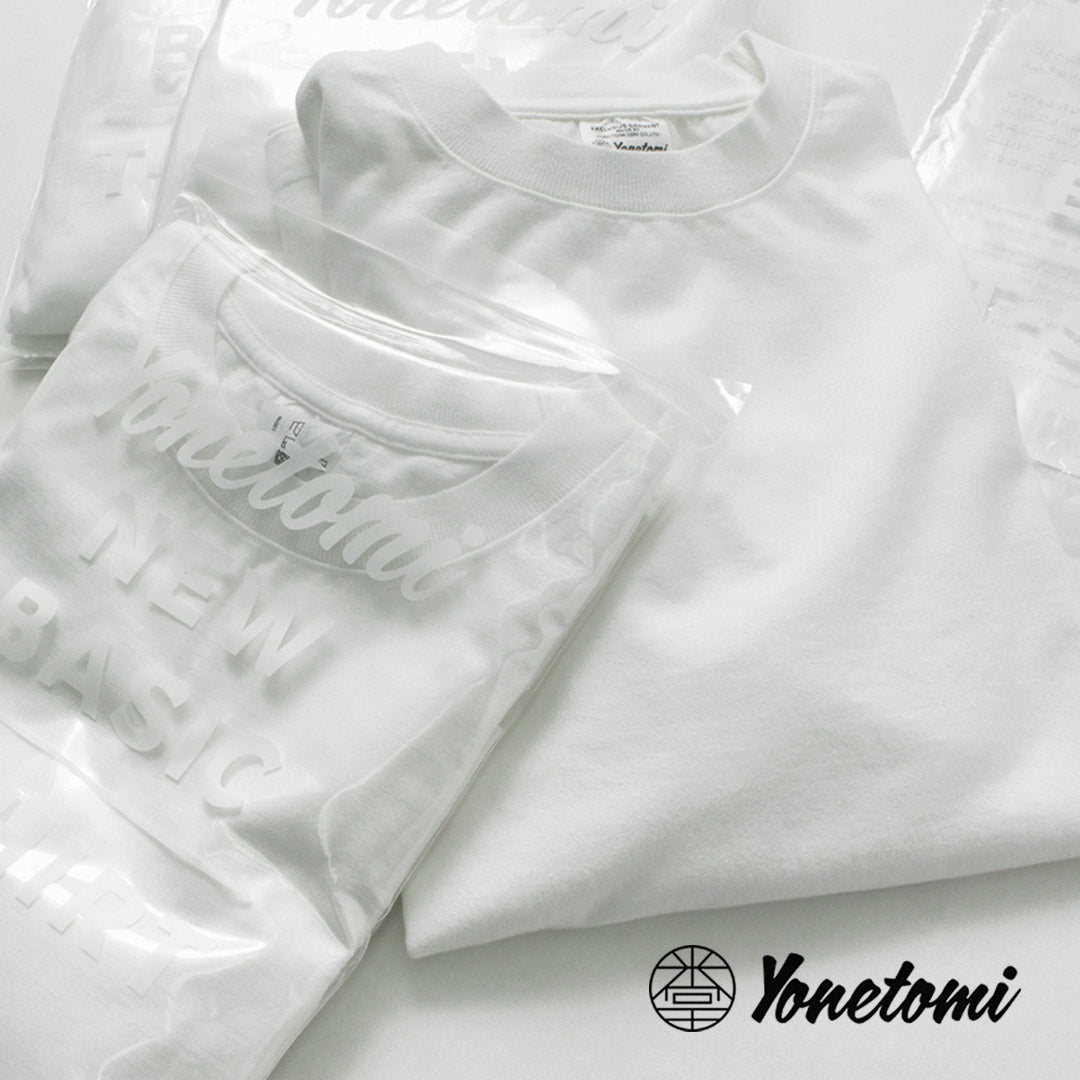 YONETOMI NEW BASIC / 新基本款T恤长袖