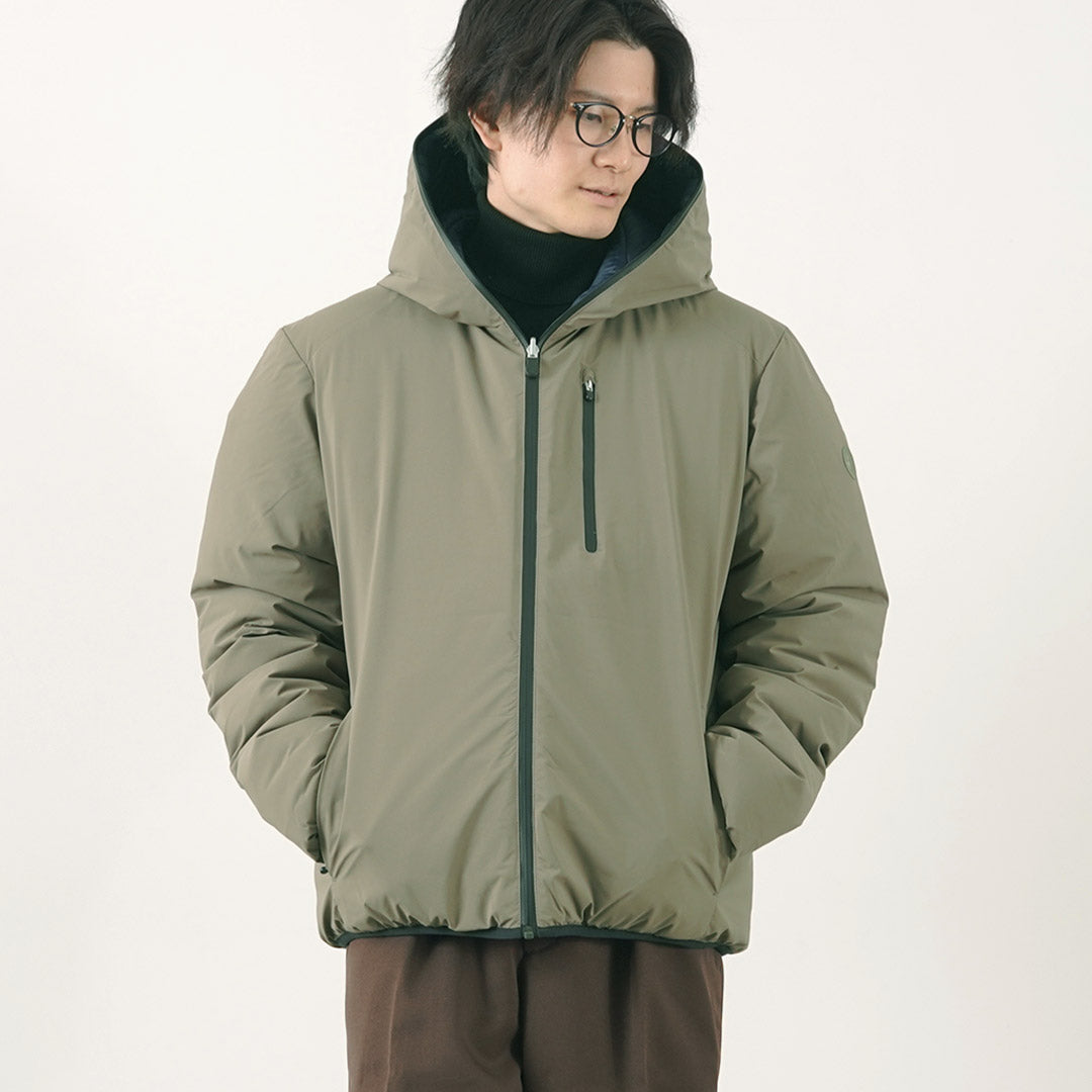 SAVE THE DUCK / Ezra Chaqueta reversible con capucha de plumón sintético