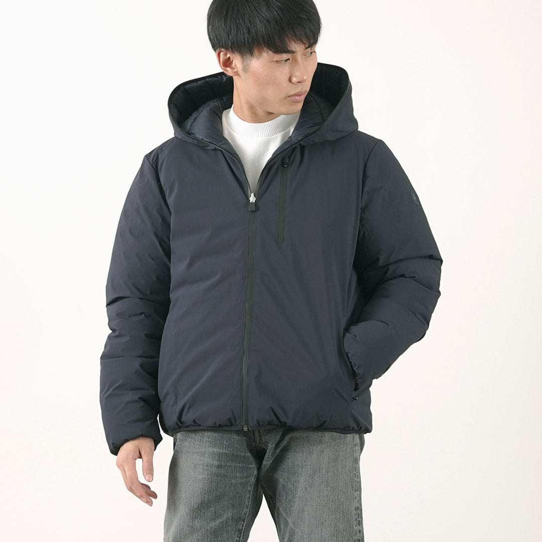SAVE THE DUCK / Ezra Chaqueta reversible con capucha de plumón sintético