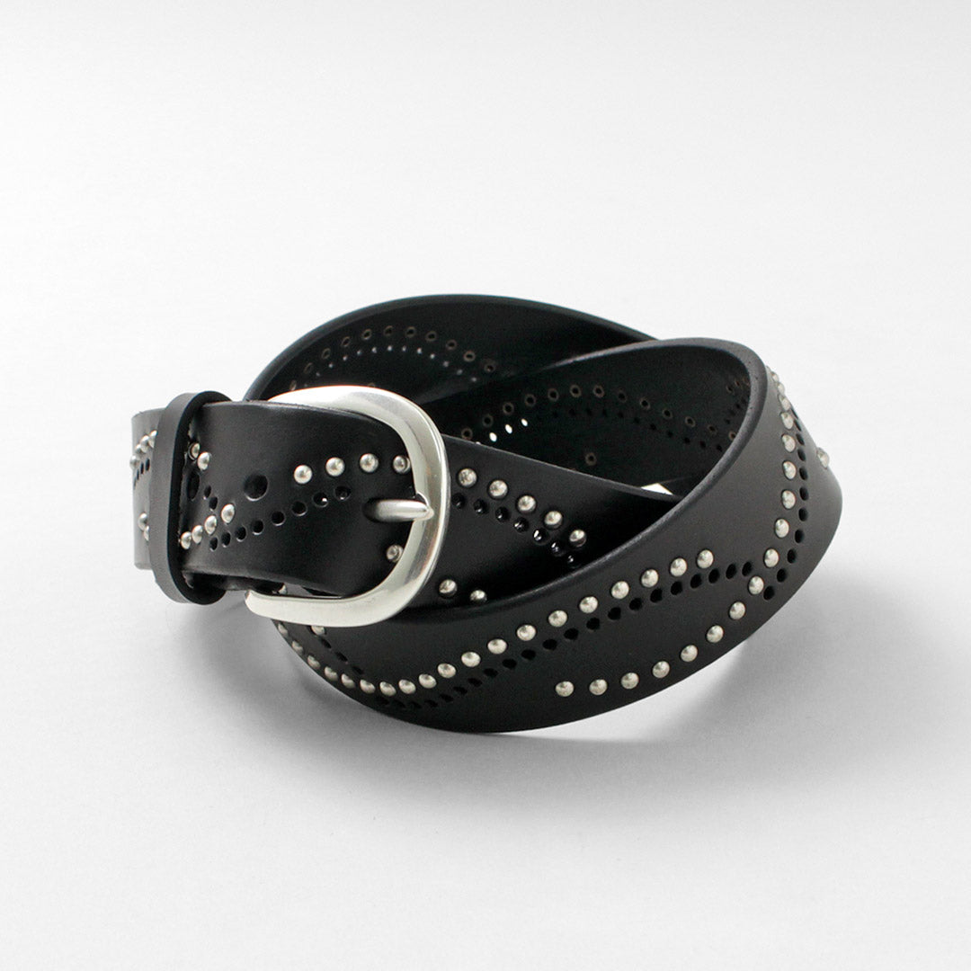ORCIANI / Bull Soft leather with micro studs