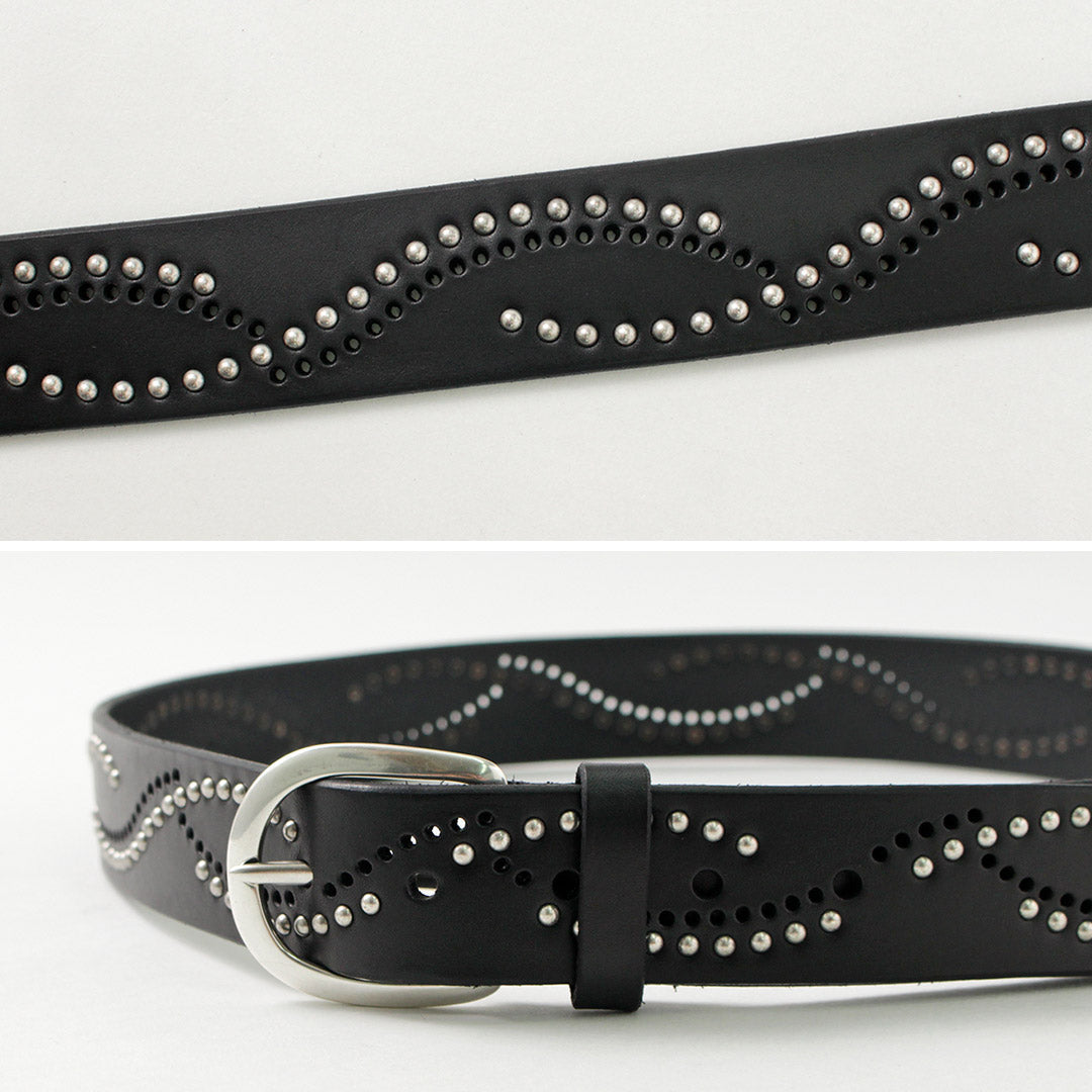 ORCIANI / Bull Soft leather with micro studs