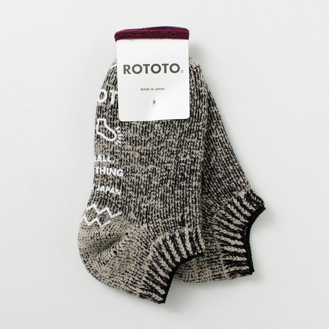 ROTOTO / Pile Sock Slippers