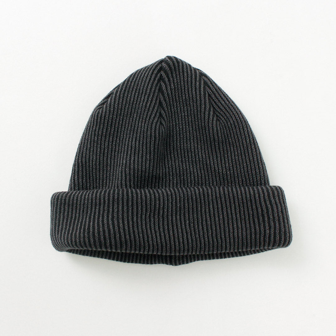 ROTOTO / Super Soft 2-way Stripe Beanie