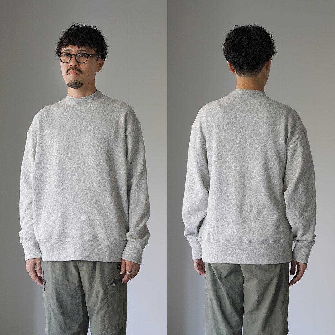 GOHEMP / Sudadera con cuello simulado