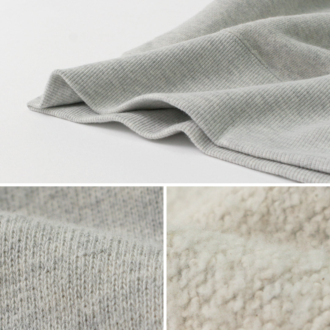 GOHEMP / Sudadera con cuello simulado