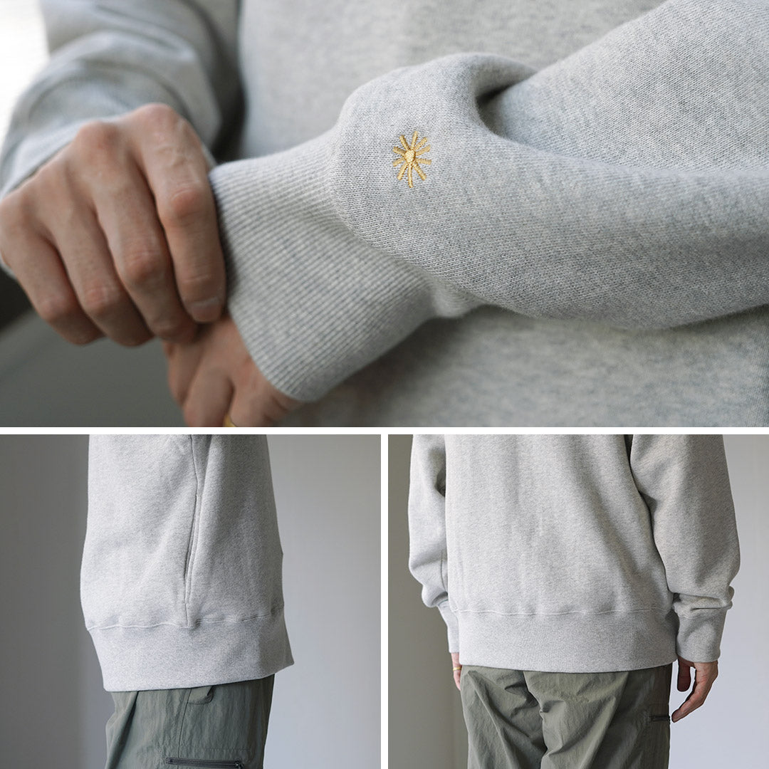 GOHEMP / Sudadera con cuello simulado