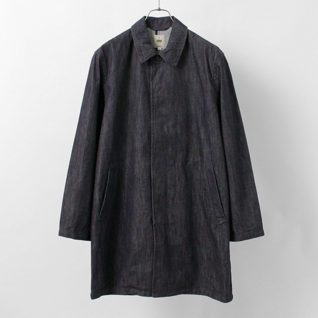 FOB FACTORY / F2437 Denim Basque Coat