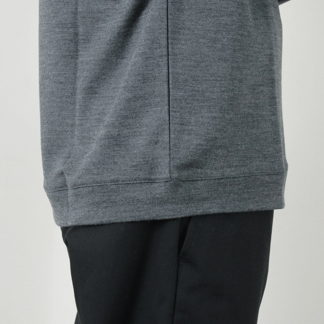 RE MADE IN TOKYO JAPAN / Robe Laine Col V Maille