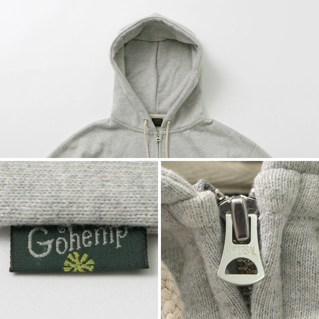 Gohemp /大麻拉链连帽衫