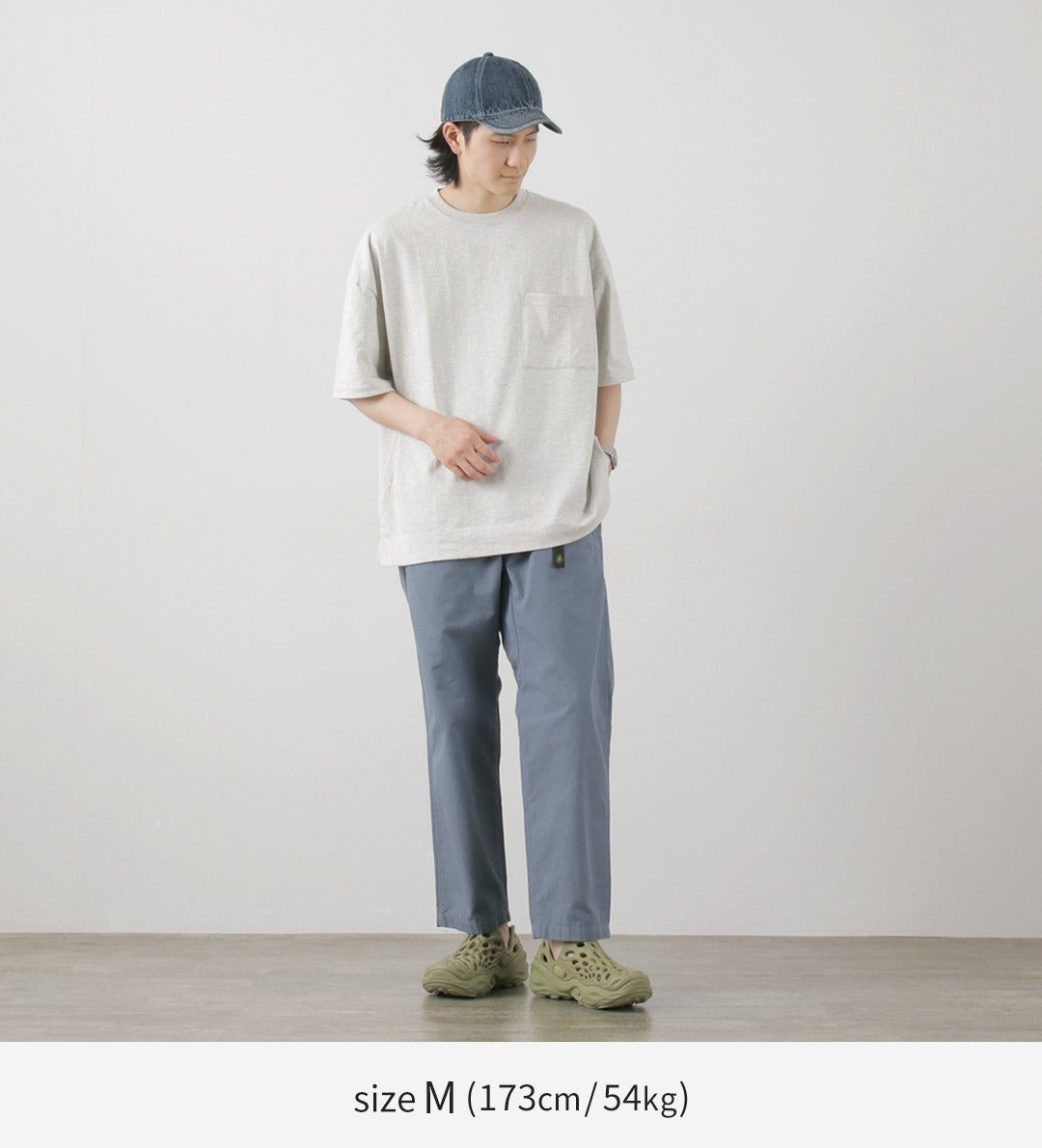 GOHEMP / Heather Camiseta con abertura ancha